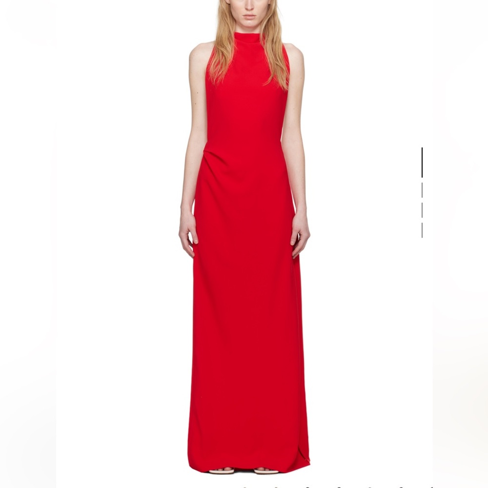 Proenza Schouler Red Faye Maxi Dress